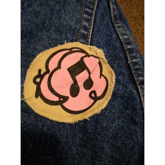 Y2K 90s Small Vintage high waist Pepe BETTY Tapered Mom Jeans SZ 5 / 6 dark wash - Picture 12 of 12